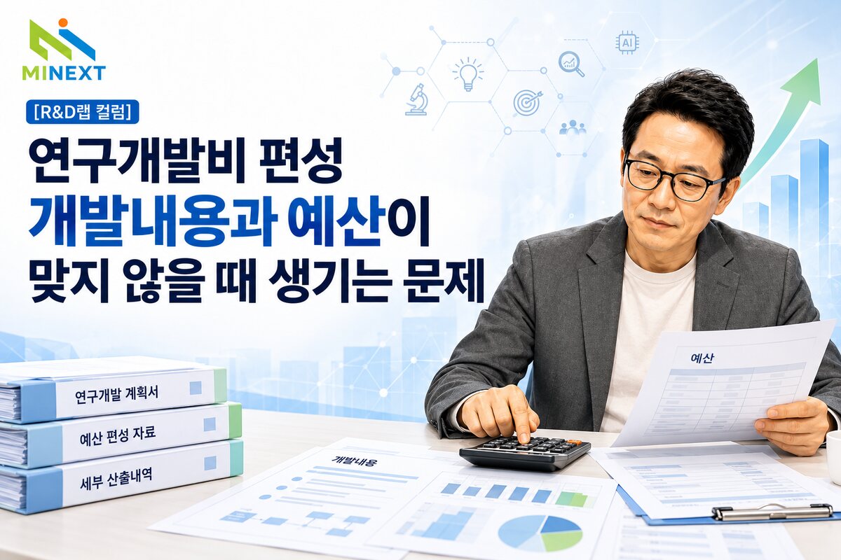 [R&D랩 컬럼] 연구개발비 편성: 개발내용과 예산이 맞지 않을 때 생기는 문제 대표 이미지